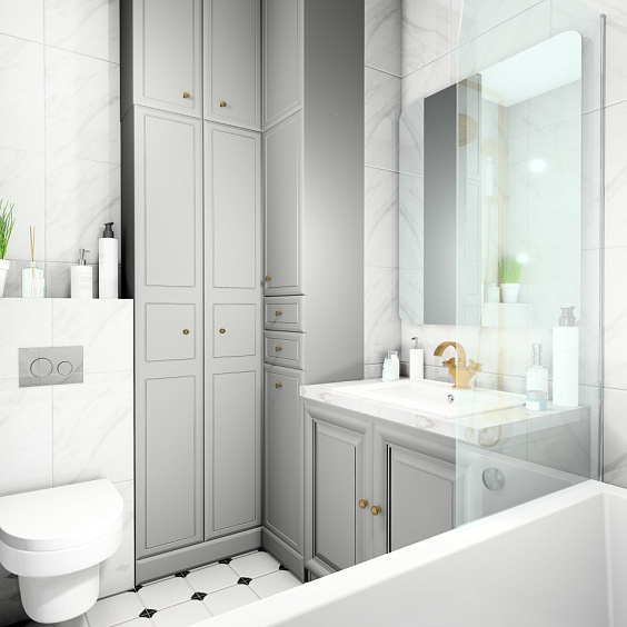 Светлый интерьер в стиле Modern